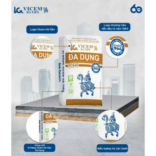 Xi Măng Đa Dụng VICEM HÀ TIÊN PCB40